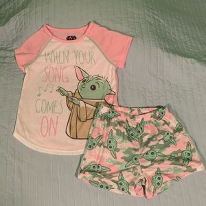 Star Wars Baby Yoda pajamas
